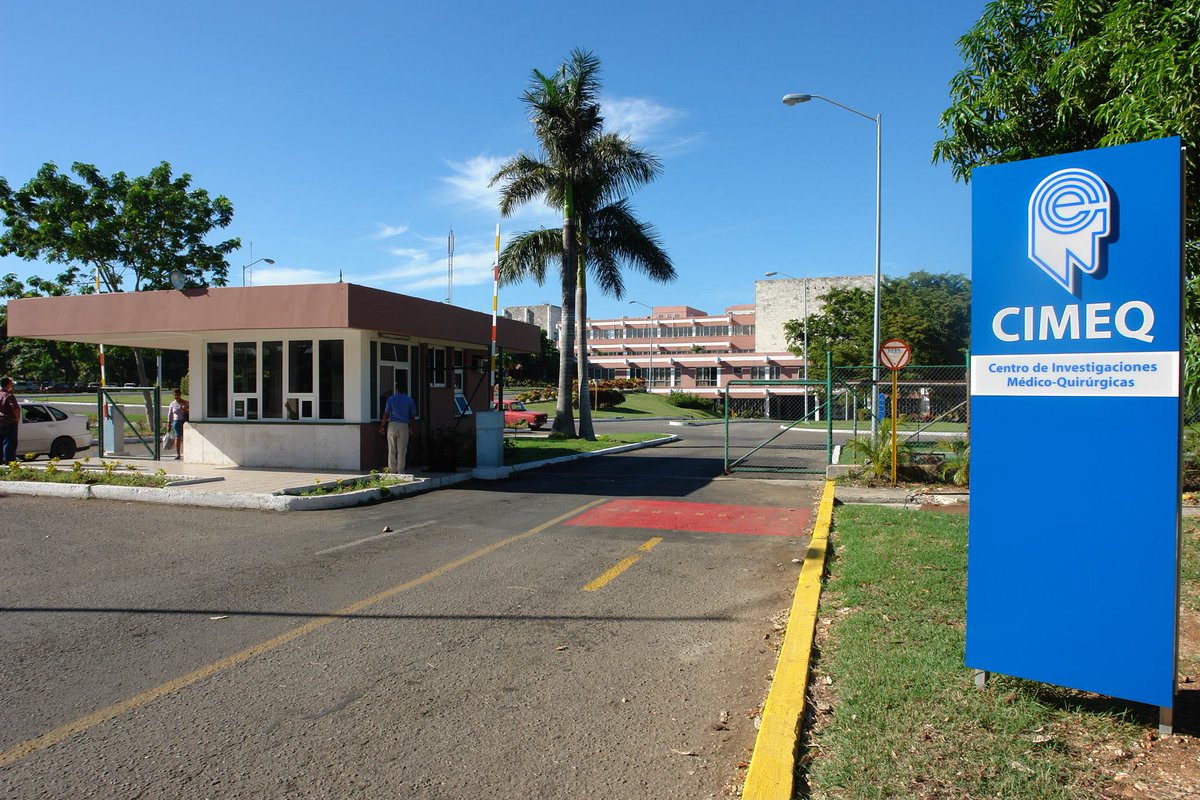 En el aniversario 43 de su creación, lleguen mis felicitaciones al colectivo del Centro de Investigaciones Médico Quirúrgicas (CIMEQ), prestigiosa instalación de la salud y la ciencia cubanas.

#CubaPorLaVida