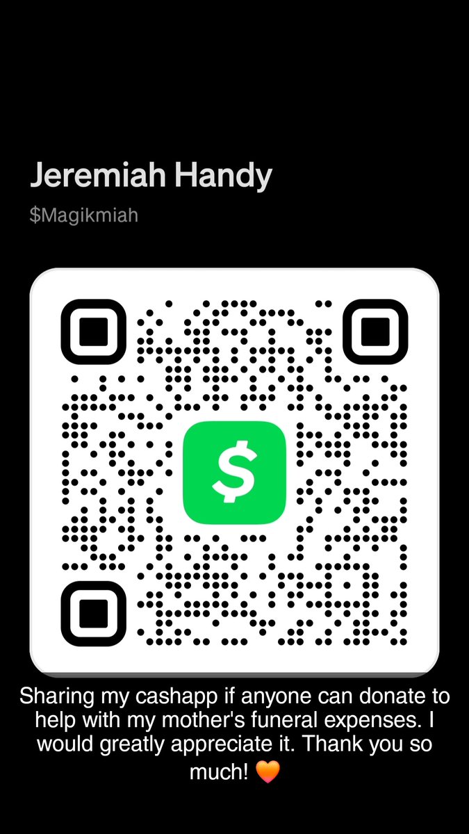 Sharing my cashapp. If anyone can help. Please share or donate if you can. I lost my mom in December and I'm struggling to pay off her funeral debt. Thank you! 🧡