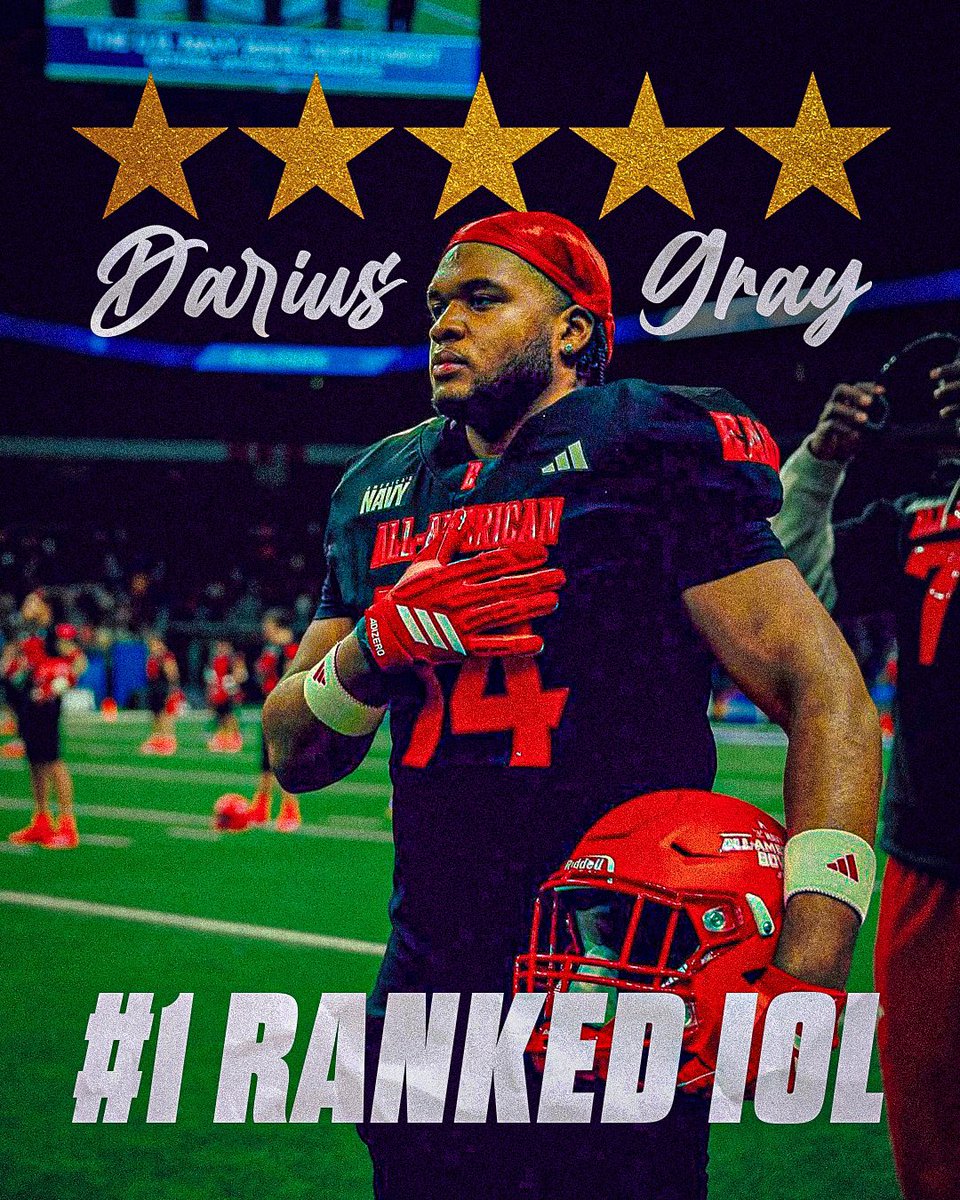 TJ_Randall12's tweet photo. We are thrilled to welcome five-star @dariusgrayy_ to the family! Big men lead the way 😤 https://t.co/J7CE4XDgfo
