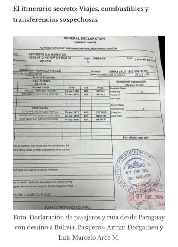 OscarOlivaV's tweet image. 🚨#ALARMANTE🚨 Investigación internacional por Lavado de Dinero involucra al hijo del presidente Arce. Debido a la investigación los hijos de Arce huyeron a Turquía para no ser deportados. Escaparaon vía Paraguay, donde instalaron #Botrading S.A. para blanquear narcodólares.