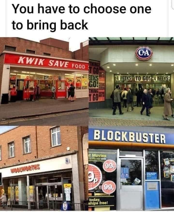 JackieMeek6's tweet photo. #Woolworths #C&amp;A #QuickSave #Blockbusters https://t.co/6FdY9fkh2t