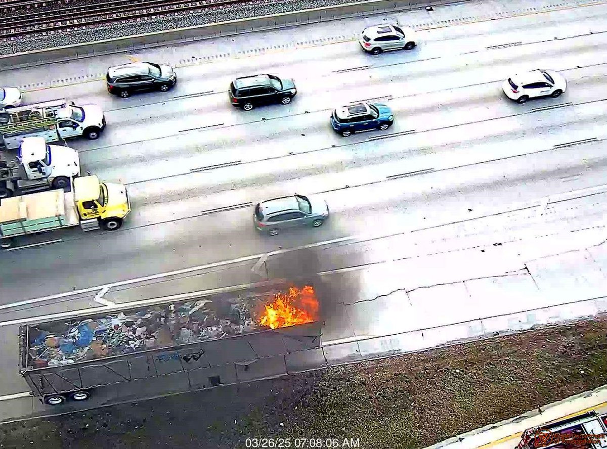 Normally talk of a dumpster fire on the Dan Ryan would lead you to think we are talking about something near 35th St (Sorry Sox fans, you know it's true). But no, this one is on the OB Ryan past 71st. Fire crews have the right lane and the ramp to 75th blocked. <a href="/WBBMNewsradio/">WBBM Newsradio</a>