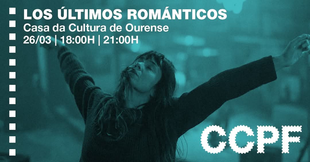 🛰 Quevo Mitona 🛰 (@quevomitona) on Twitter photo Tamén hai 🎞 feito no país no salón da Casa da Cultura grazas ó <a href="/cineclubepf/">Cineclube PF</a> en 2 sesións ás 1800 e 2100
LOS ÚLTIMOS ROMÁNTICOS de David P. Sañudo · (🇪🇸, 2024.102'.+16)
dai.ly/x97wmcw
rtve.es/play/videos/di…
<a href="/pgsarria/">Paco Sarria</a> <a href="/bibourense/">Biblioteca Pública de Ourense Nós</a> <a href="/BibRosalia/">Rosalía de Castro</a> <a href="/mabadvila/">Miguel Abad Vila</a> <a href="/clia_g/">🛰 A Celia P. Porto 🛰</a> <a href="/alvorota/">O Xepe Rodríguez 🛰</a> Tamén hai 🎞 feito no país no salón da Casa da Cultura grazas ó <a href="/cineclubepf/">Cineclube PF</a> en 2 sesións ás 1800 e 2100
LOS ÚLTIMOS ROMÁNTICOS de David P. Sañudo · (🇪🇸, 2024.102'.+16)
dai.ly/x97wmcw
rtve.es/play/videos/di…
<a href="/pgsarria/">Paco Sarria</a> <a href="/bibourense/">Biblioteca Pública de Ourense Nós</a> <a href="/BibRosalia/">Rosalía de Castro</a> <a href="/mabadvila/">Miguel Abad Vila</a> <a href="/clia_g/">🛰 A Celia P. Porto 🛰</a> <a href="/alvorota/">O Xepe Rodríguez 🛰</a>