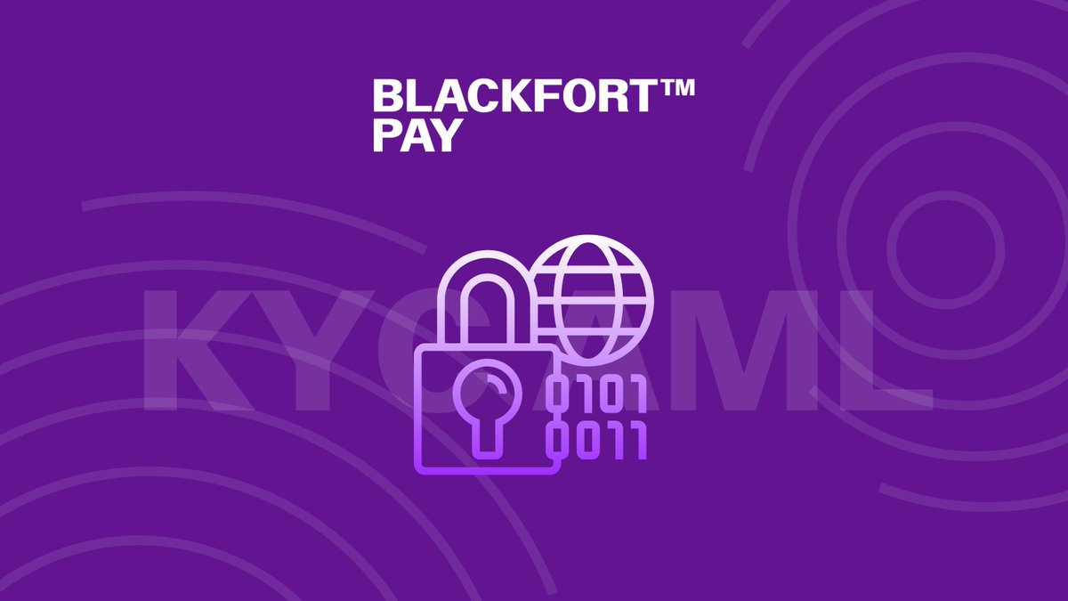 BlackfortPay's tweet photo. BlackFort Pay is being built with enterprise‑grade AML/KYC standards — ensuring secure, compliant crypto payments for individuals and businesses. 🔒

Join the waitlist now and be among the first to experience next‑level financial trust: https://t.co/kANQlAUeEk

#BlackFortPay #Pay #KYC #AML