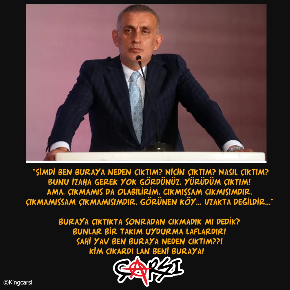 “Şimdi ben buraya neden çıktım?
Niçin çıktım? 
Nasıl çıktım? 

Bunu izaha gerek yok gördünüz, yürüdüm çıktım! Ama, çıkmamış da olabilirim. Çıkmışsam çıkmışımdır, çıkmamışsam çıkmamışımdır. 

Görünen köy... Uzakta değildir...”