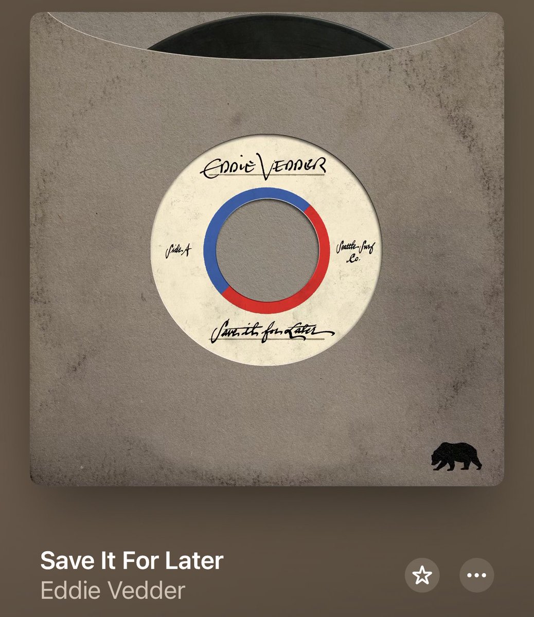 FancyPantsHans's tweet photo. Eddie Vedder’s version is Save it For Later by The English Beat is as near perfection as a song can be, imo. https://t.co/l6vcdRJgQ9 https://t.co/4ToTrIXE7K
