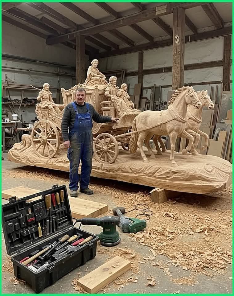 Hatay'ın Antakya ilçesinde yasayan mobilya ustası Ali Sümer'in yaptığı sanat eseri büyük ilgi gördü.