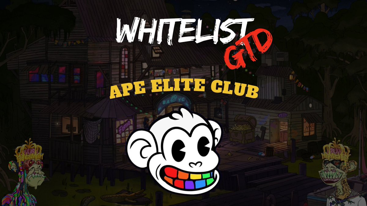 apechainalpha's tweet image. ALPHA BANANA PASS - WHITELIST ANNOUNCEMENT🍌

* Project: Ape Elite Club

* Twotter: @ApeEliteClub 

* Chain: Apechain 💙

* Supply: 2500

* Price GTD WL: Free

* Price Public-Phase: 12 APE

* Mintdate:  26th March 3pm UTC

🦍 PASS-Holders

👉ALL Holders are in the GTD Free-Mint…