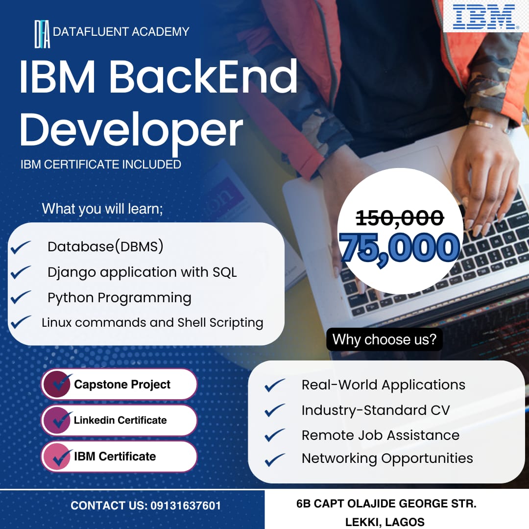 datafluent_acad's tweet photo. ✅ LinkedIn certification to boost your profile
✅ Interview prep &amp; job search optimization
✅ Certifications: 
- IBM Certification 
- UCI (University of California) Certification 
- Colorado State University Certification https://t.co/zDtiF9DLxe