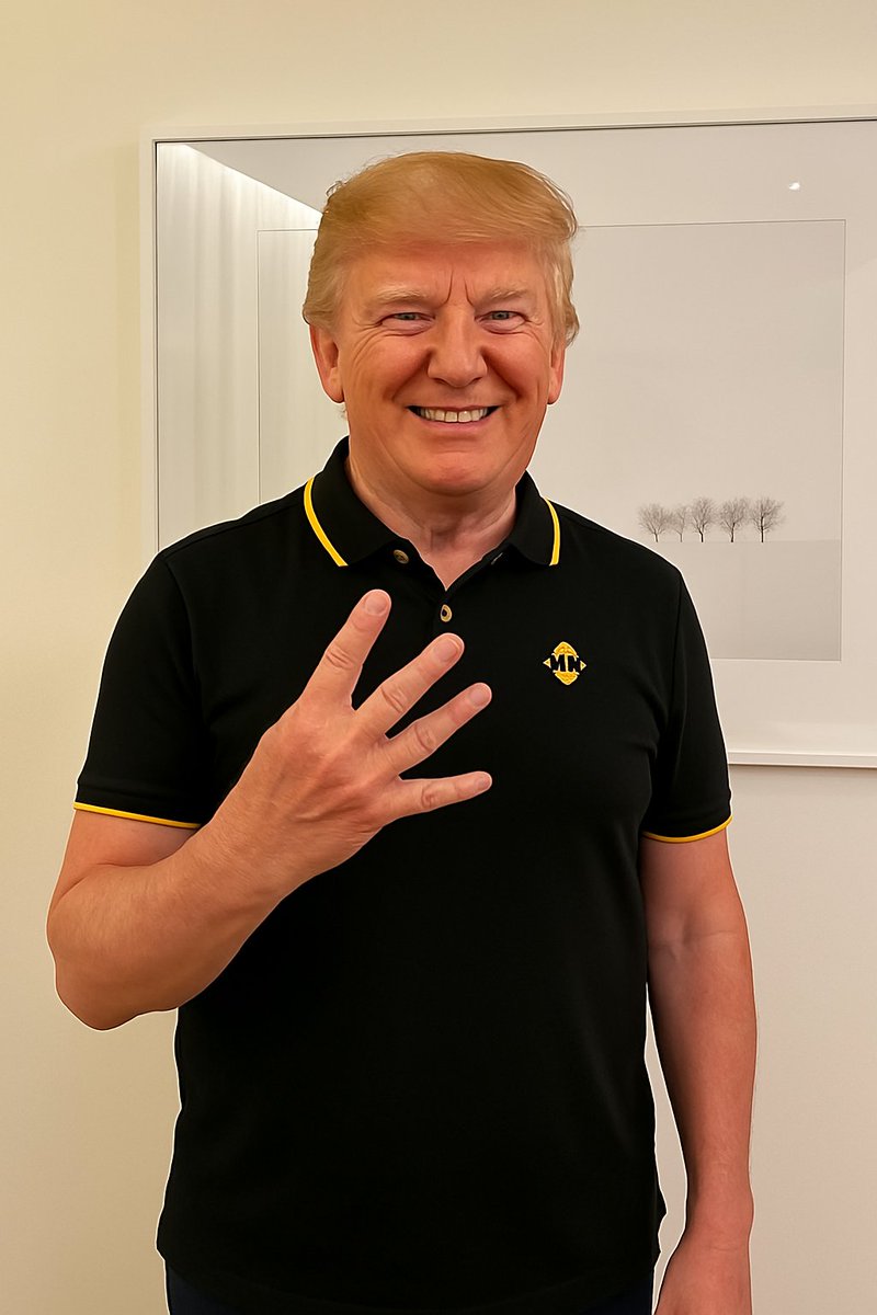 Donald FOUR Trump <a href="/cz_binance/">CZ 🔶 BNB</a>