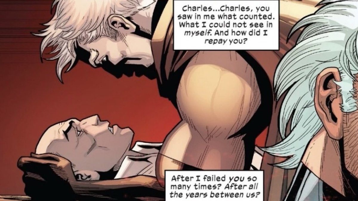 lokiskeylimepie's tweet photo. Charles and Erik in every universe https://t.co/4ykGa1QNoL