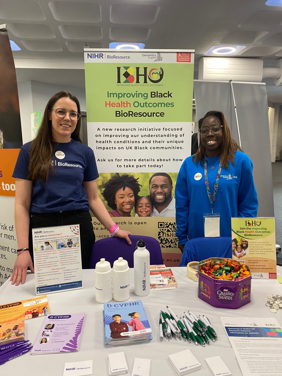 NIHR BioResource (@nihrbioresource) on Twitter photo Today we're at <a href="/LDNinspire_/">LDN Inspire</a> & <a href="/CAHN_Uk/">Caribbean & African Health Network</a>'s Black Healthcare Inequalities Summit 2025 with <a href="/GenomicsEngland/">Genomics England</a> - if you're in attendance, make sure to pop along to our stand to say hi & find out about our Improving Black Health Outcomes (IBHO) BioResource! #BlackHealthSummit #IBHO Today we're at <a href="/LDNinspire_/">LDN Inspire</a> & <a href="/CAHN_Uk/">Caribbean & African Health Network</a>'s Black Healthcare Inequalities Summit 2025 with <a href="/GenomicsEngland/">Genomics England</a> - if you're in attendance, make sure to pop along to our stand to say hi & find out about our Improving Black Health Outcomes (IBHO) BioResource! #BlackHealthSummit #IBHO