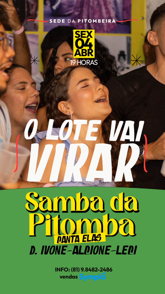 sambadapitomba's tweet image. A gente piscou e já vai virar o lote.