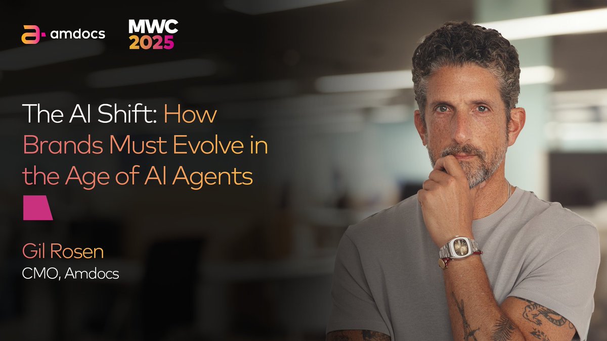 What does the future hold for customer experience with the rise of Agentic AI? At <a href="/MWCHub/">MWC</a>, I discussed with <a href="/mobileworldlive/">Mobile World Live</a> the new considerations businesses must make as AI-powered experiences transform the industry. #MWC25
Watch the full interview here: bit.ly/4c3jRYV