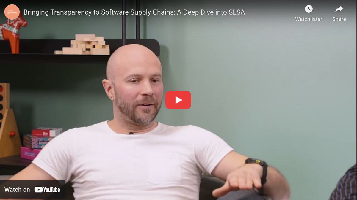 KeyfactorComm's tweet image. Bringing Transparency to #SoftwareSupplyChains – In this #KEYMASTER episode, Fredrik Skogman from @GitHub and host Sven Rajala deep dive into #SLSA (Supply-chain Levels for Software Artifacts) and its role in Software Supply Chain #Security. Watch now:
ejbca.org/resources/keym…