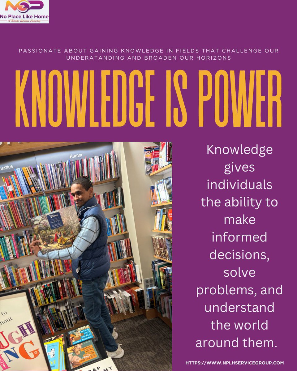 NplhG's tweet image. Knowledge is power! #Knowledge #WellInformed #NoPlaceLikeHome #NPLH