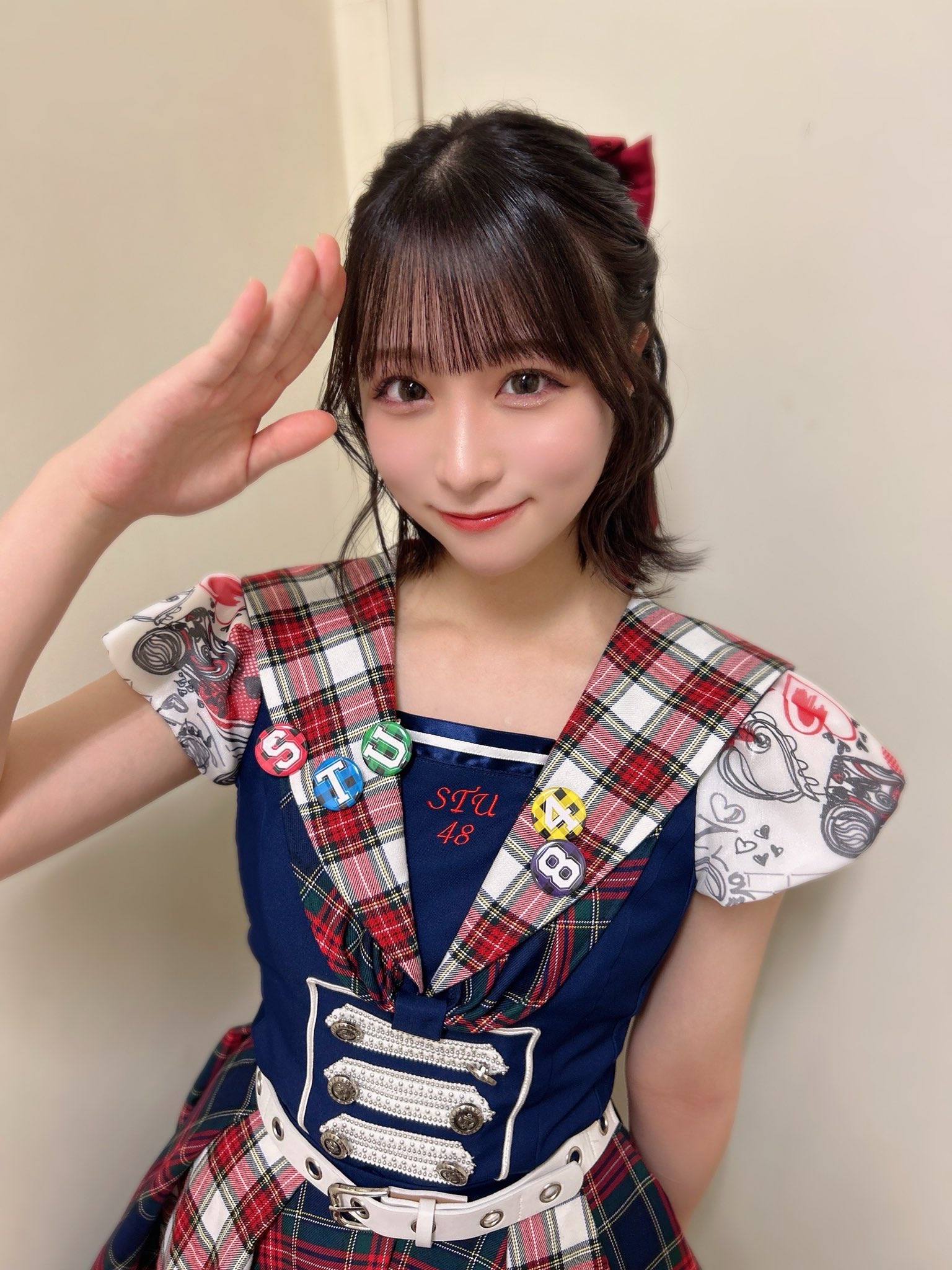 原田清花 手作りミサンガ 直筆サイン＆メッセージ入りカード付き