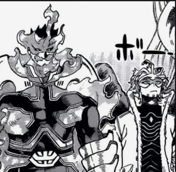 FlyboyNo2's tweet image. No hard feelings, but if I ever have to stand next to Endeavor during the hero billboard chart again, I’m bringing sunscreen