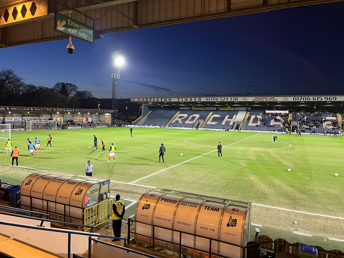 RedpathConnor's tweet image. 📆25/03/2025
🏆National League
👥Rochdale AFC 0-4 York City FC
🎟️ £0 (Scout Ticket)
🏟️Crown Oil Arena
-
#scouting #groundhopping #groundhopper #rochdaleafc #ycfc