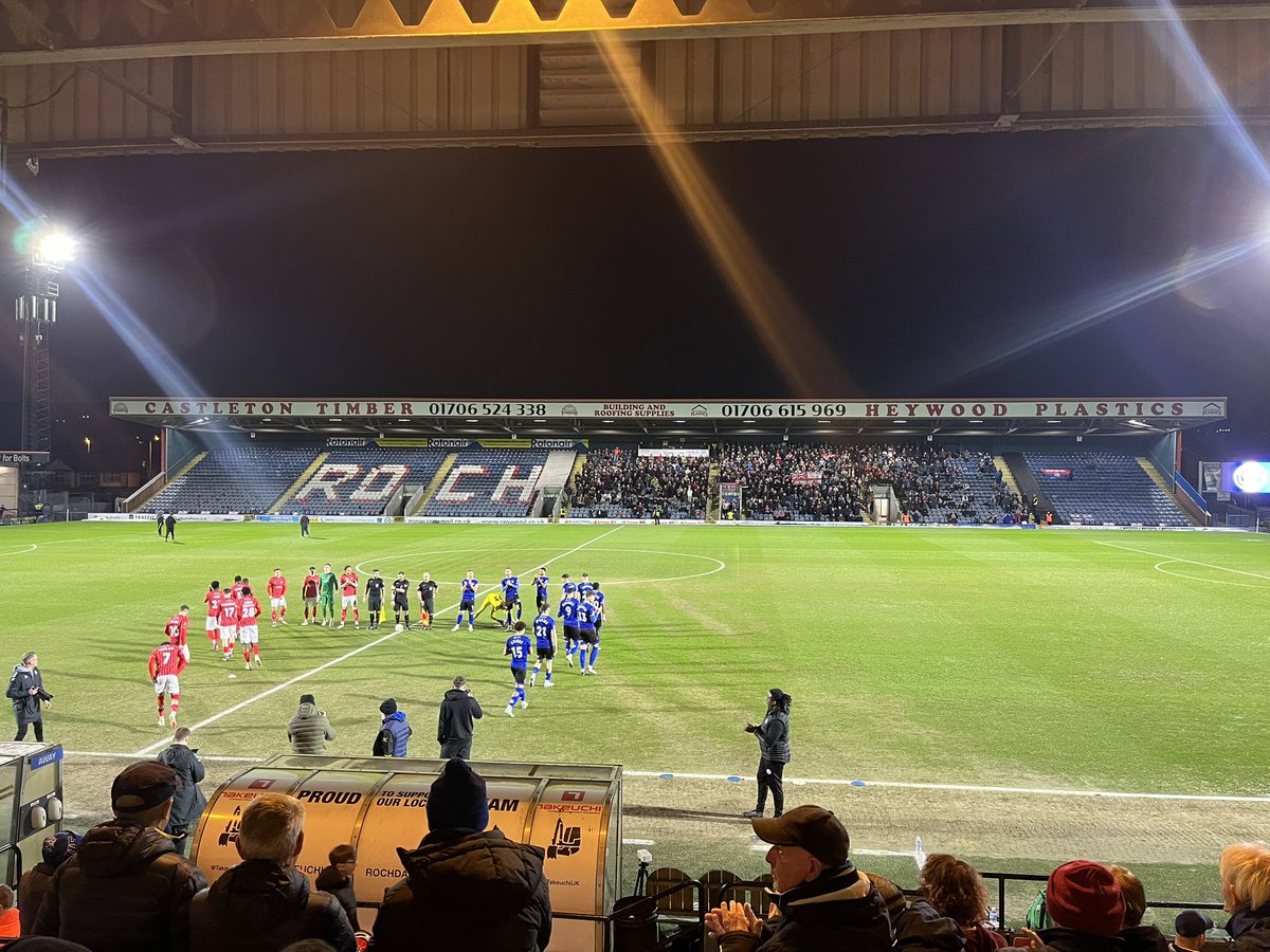 RedpathConnor's tweet image. 📆25/03/2025
🏆National League
👥Rochdale AFC 0-4 York City FC
🎟️ £0 (Scout Ticket)
🏟️Crown Oil Arena
-
#scouting #groundhopping #groundhopper #rochdaleafc #ycfc