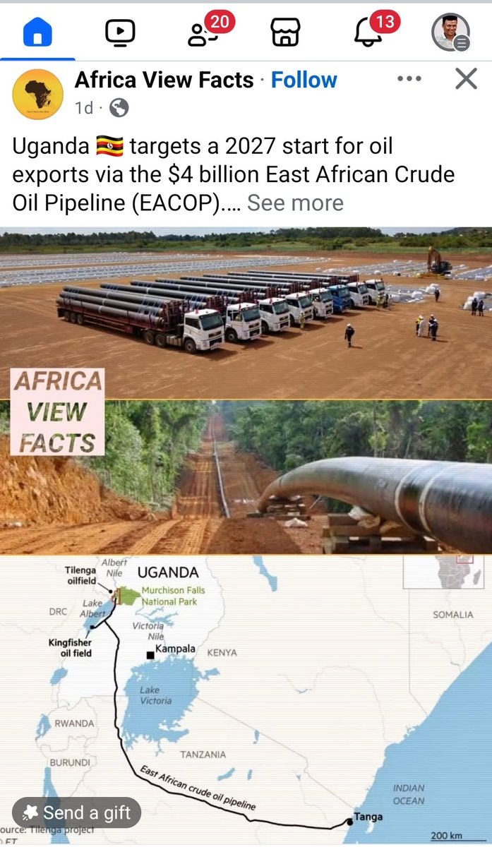 Sultan_Agwata's tweet photo. It's shorter to pass through Kenya, but the level of corruption and land compensation is sky rocking and will cost the project 3 to 5 times the cost of passing through Tanzania despite the additional distance. https://t.co/na6b8744iU