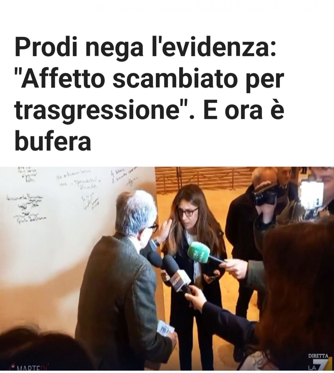 ChiodiDonatella's tweet photo. "Era solo affetto" di #Prodi fa scopa con "era solo una seduta spiritica" di qualche tempo fa.
#Moro #Gradoli https://t.co/epGkwqYhI4