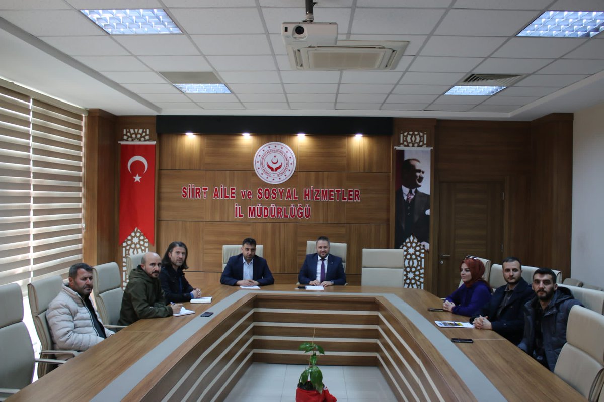 siirtashim's tweet photo. İl Müdürümüz Sayın Sabri SİDAR, Engelsiz Yaşam, Bakım, Rehabilitasyon ve Aile Danışmanlığı Merkezi personelleri ve Engelli ve Yaşlı Hizmetleri birimi sorumlularıyla toplantı gerçekleştirdi. toplantıda,+++
@Dr_KemalKzlkaya
@MahinurOzdemir
@ashb_eyhgm
#AileYılı https://t.co/rPd590rZtk