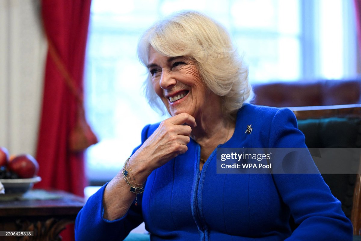 nocontxtcamilla's tweet photo. King Charles and Queen Camilla both appear to be in a very sunny mood attending separate engagements at Somerset House and the Charles Dickens Museum. https://t.co/9hIx1mul7x