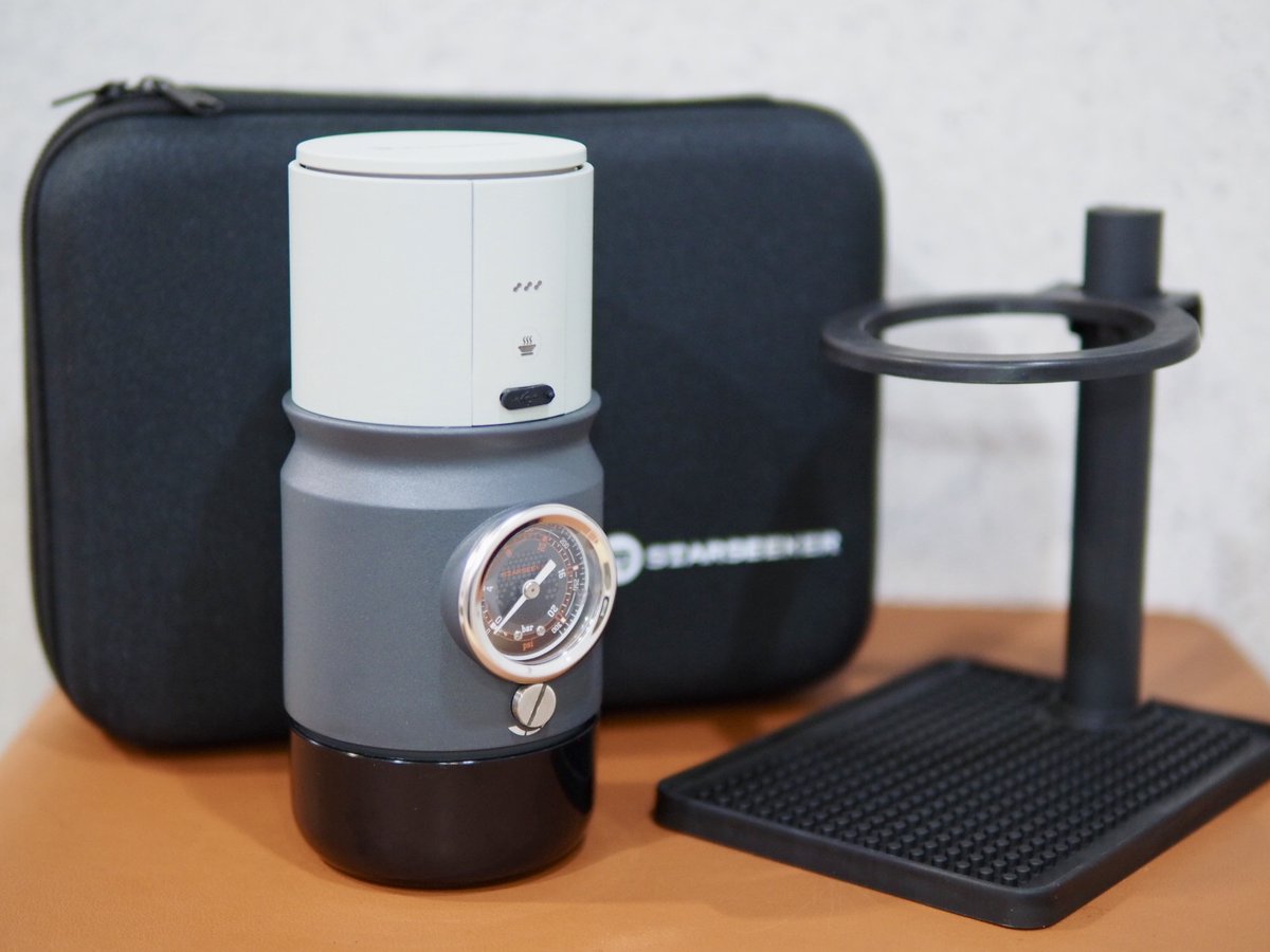58mmの電動エスプレッソメーカー、STARSEEKER Super58が届いたよ