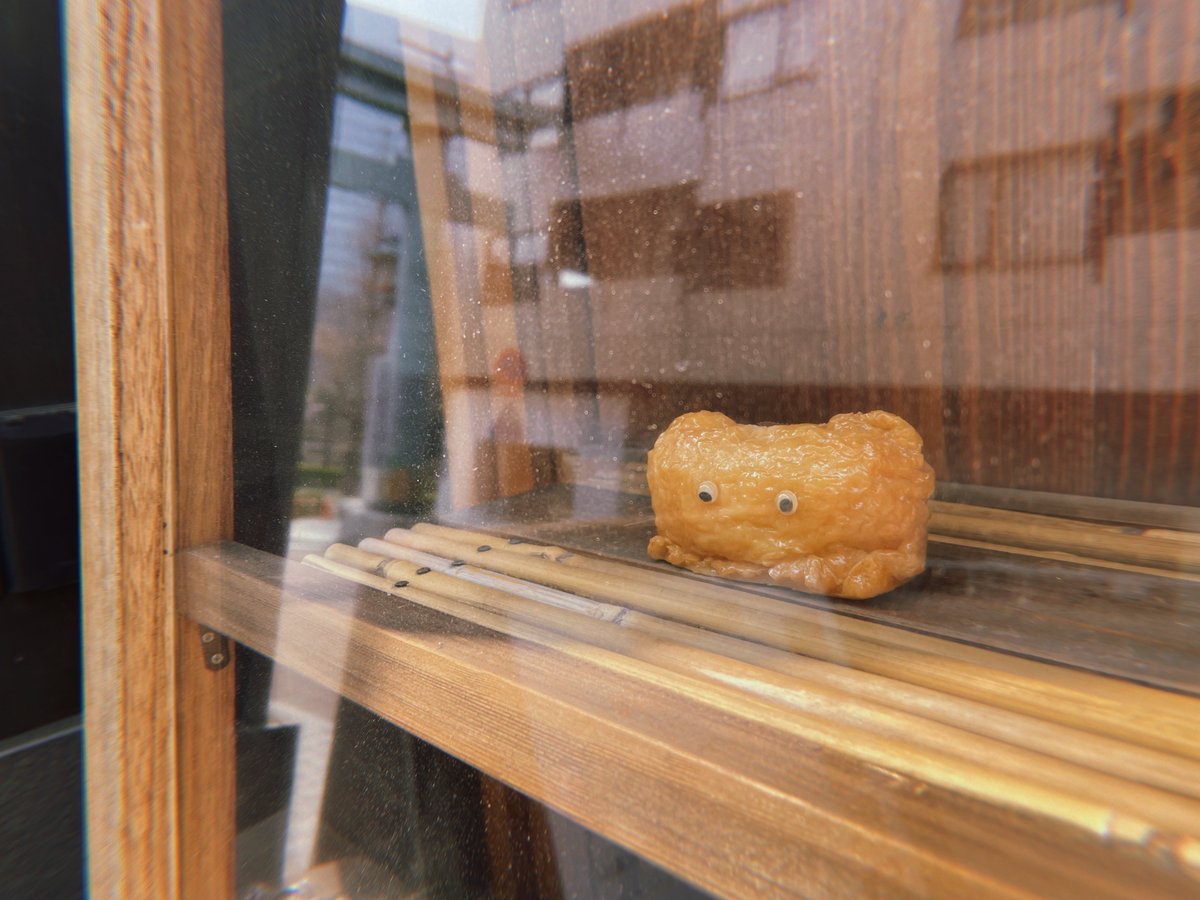 _kinakoxx's tweet photo. いなり寿司屋さんのショーケースにいた子が可愛すぎて忘れられない https://t.co/Z5Subw4tdc