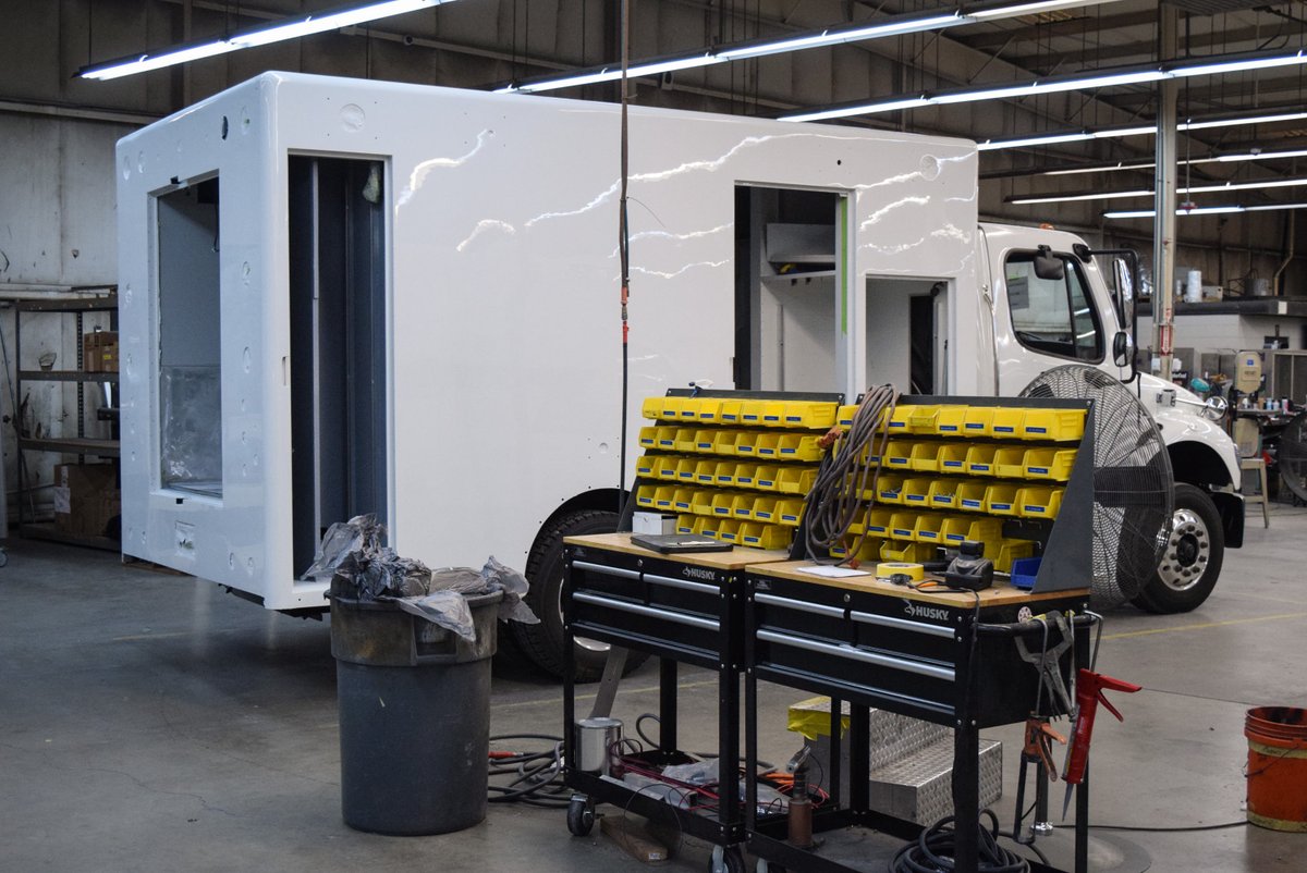 ExcellanceAL's tweet image. New addition in Final Assembly. The project is designated RM1570, and Excellance Inc. Type-I EHD remount. #wednesday #pictureoftheday #rescue #emergency #EmergencyVehicles #EMS #emt #paramedic #medical #firedepartment #firefighter #firefighters #FirstResponders #remount #50years