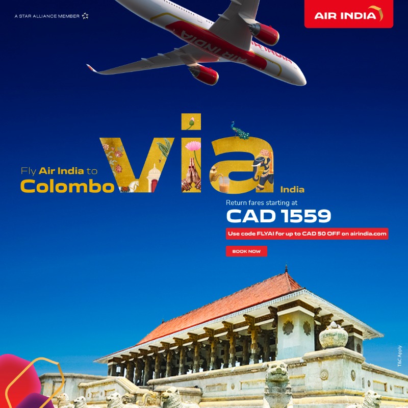 airindia's tweet photo. Fly Air India and enjoy seamless global connectivity via India. Book your flights now.