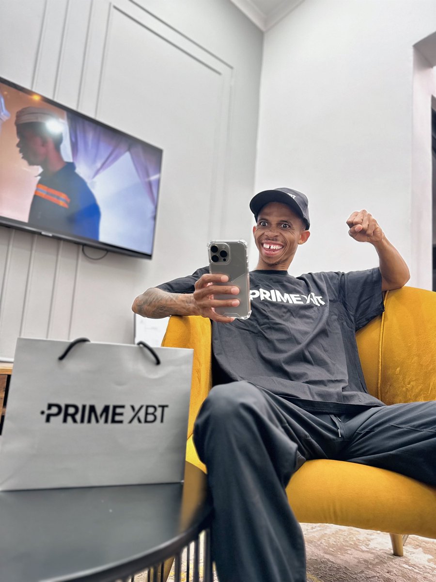 You can tell by my smile that I’m a #PrimeXBT guy 😎 <a href="/PrimeXBT_ZA/">PrimeXBT ZA</a> 
#KRM