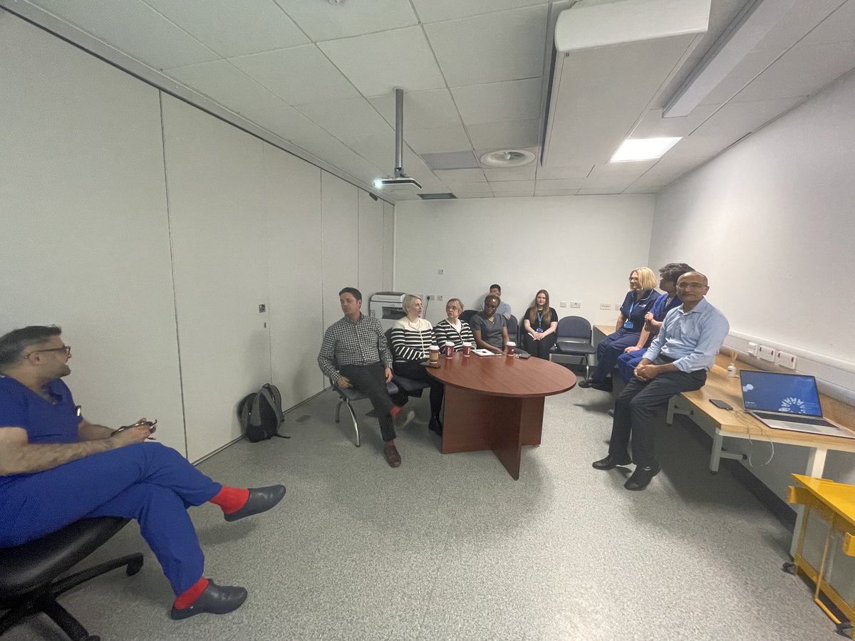Sajjad Mahmood (@smkahlon) on Twitter photo MFT WYTHENSHAWE ERCP and I-EUS MODEL!!!
A pleasure & honour to host <a href="/Srisha_Hebbar/">Srisha Hebbar</a> and his team from Stoke and present our service model
Insightful discussion around pre and post procedural patient care and lots of shared learning! <a href="/WythEndo/">WythenshaweEndoscopyMFT</a> <a href="/MFTnhs/">MFT NHS</a> MFT WYTHENSHAWE ERCP and I-EUS MODEL!!!
A pleasure & honour to host <a href="/Srisha_Hebbar/">Srisha Hebbar</a> and his team from Stoke and present our service model
Insightful discussion around pre and post procedural patient care and lots of shared learning! <a href="/WythEndo/">WythenshaweEndoscopyMFT</a> <a href="/MFTnhs/">MFT NHS</a>