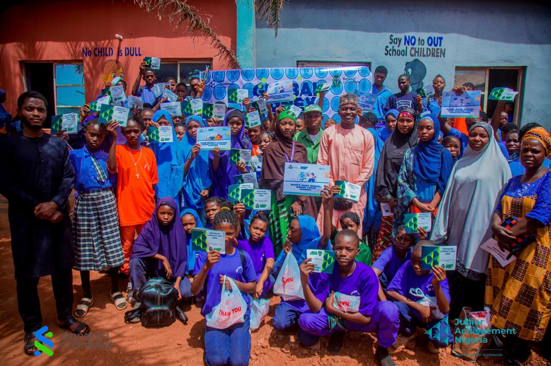 YEFNigeria's tweet photo. In celebration of World Financial Literacy Day, we conducted engaging financial literacy sessions in schools across Lagos, Abuja, Sokoto, and Port Harcourt.  A big thank you to Standard Chartered for sponsoring this initiative and to YEF for making it happen! #FinancialLiteracy https://t.co/rsoPFWGw4C