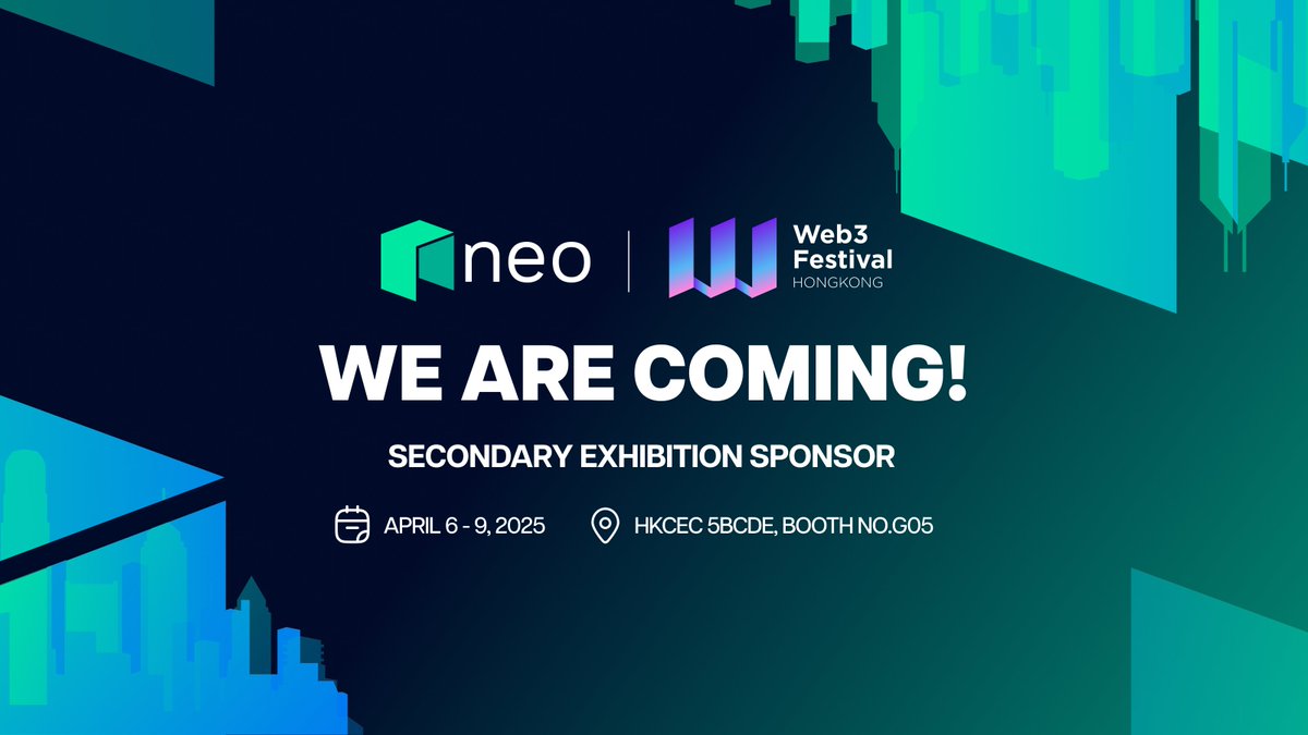 This spring in Hong Kong’s got Web3 vibes! 🕺
We’ll be there again for #Web3Festival.
Swing by and meet us if you’re into #DeFi or #AI!