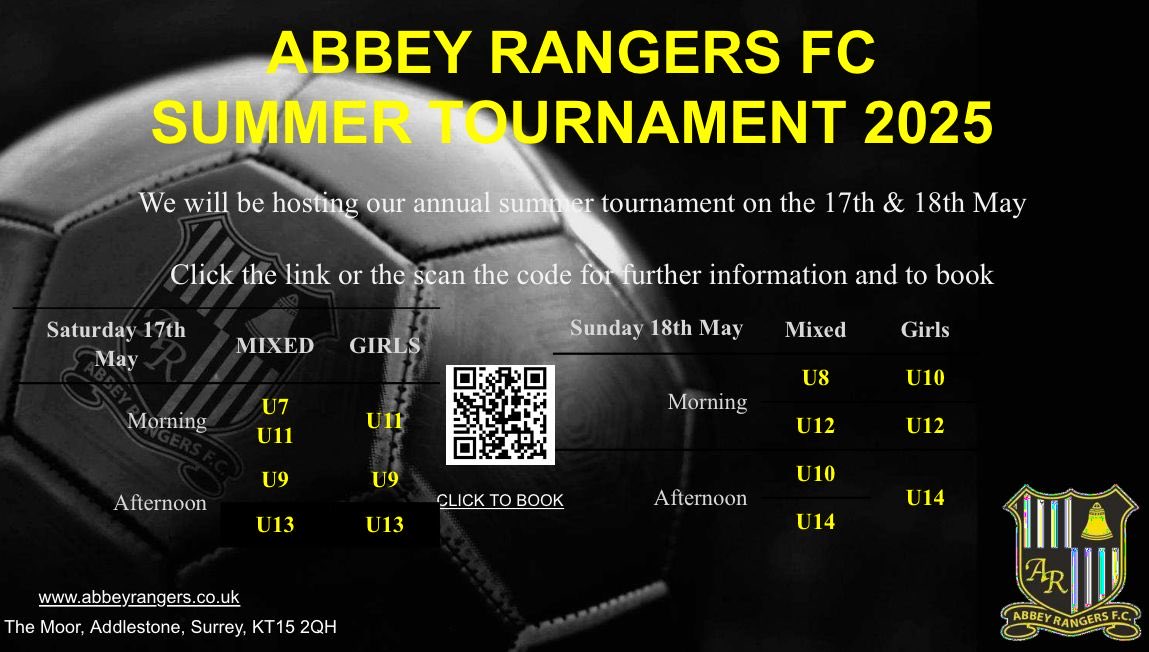 fc_abbeyrangers's tweet photo. We still have spaces in our Under 14 Girls competition. Anyone interested please get in touch!! https://t.co/IWkeKMrsGQ