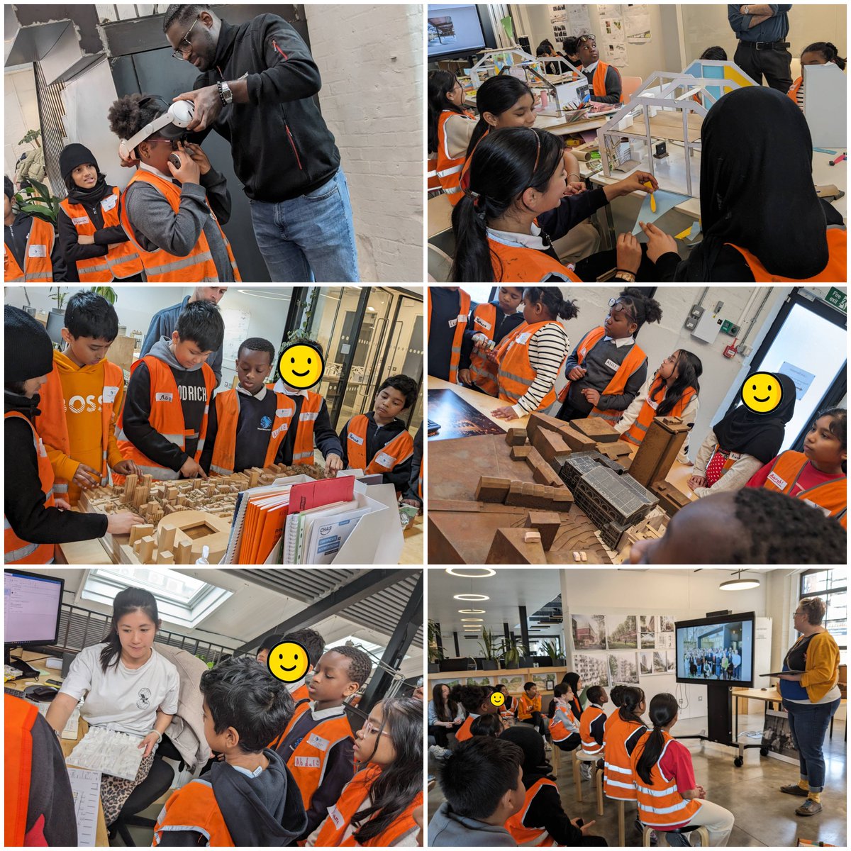 A really brilliant day! Our arts ambassadors visited the London studio of Levitt Bernstein who re-designed Bartlett Park. We gained insight into how architects, urban designers &amp; landscape architects work together and develop their design ideas. Huge thanks to Kate &amp; all at LB!