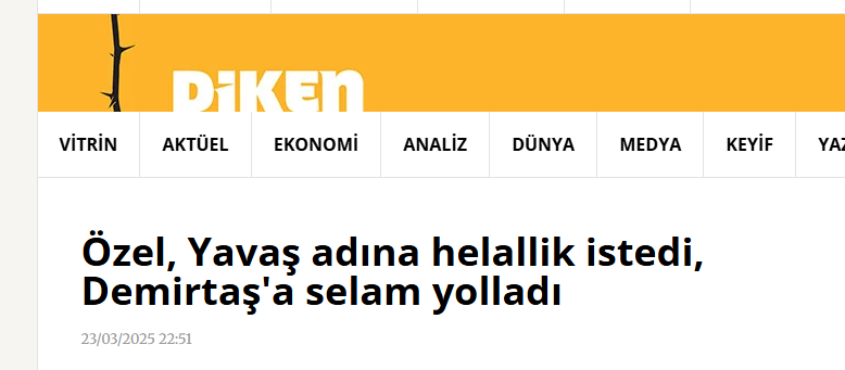 #ÖzgürÖzelistifa

al sana #Boykot vatan haini ... 

Özgür Özel : " Demirtaş konusunda biz ciddi haksızlığa uğradığını her zaman söyledik"

Diyenlerin adaletine sığınanların da gelecekte akıbetini çok merak ediyorum !