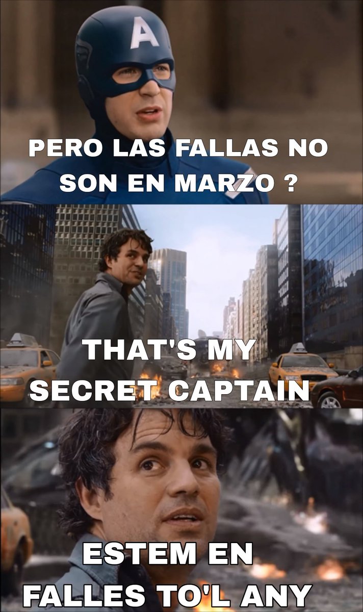 Falles hi ha pa rato 😂