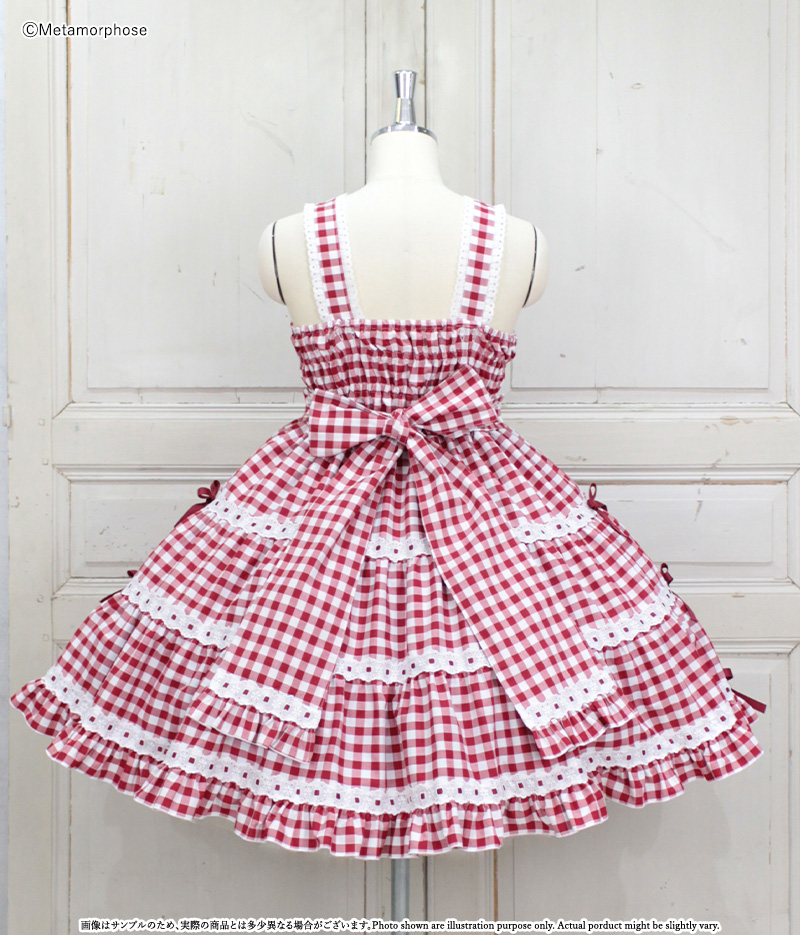 MetamorphoseEng's tweet photo. 🎀COMING SOON🎀
Candy
https://t.co/o5s7RxyPs3
- Candy Shirring Ribbon JSK (regular, plus size)
- Candy Lace Bow Headdress
❤️Red Gingham
Release Date: around noon on Mar 28th (JST) online
#shirringdress #cottonlace #ladderlace #headbow
#metamorphose #mtdf #Lolitafashion https://t.co/8mdpZa3YHG