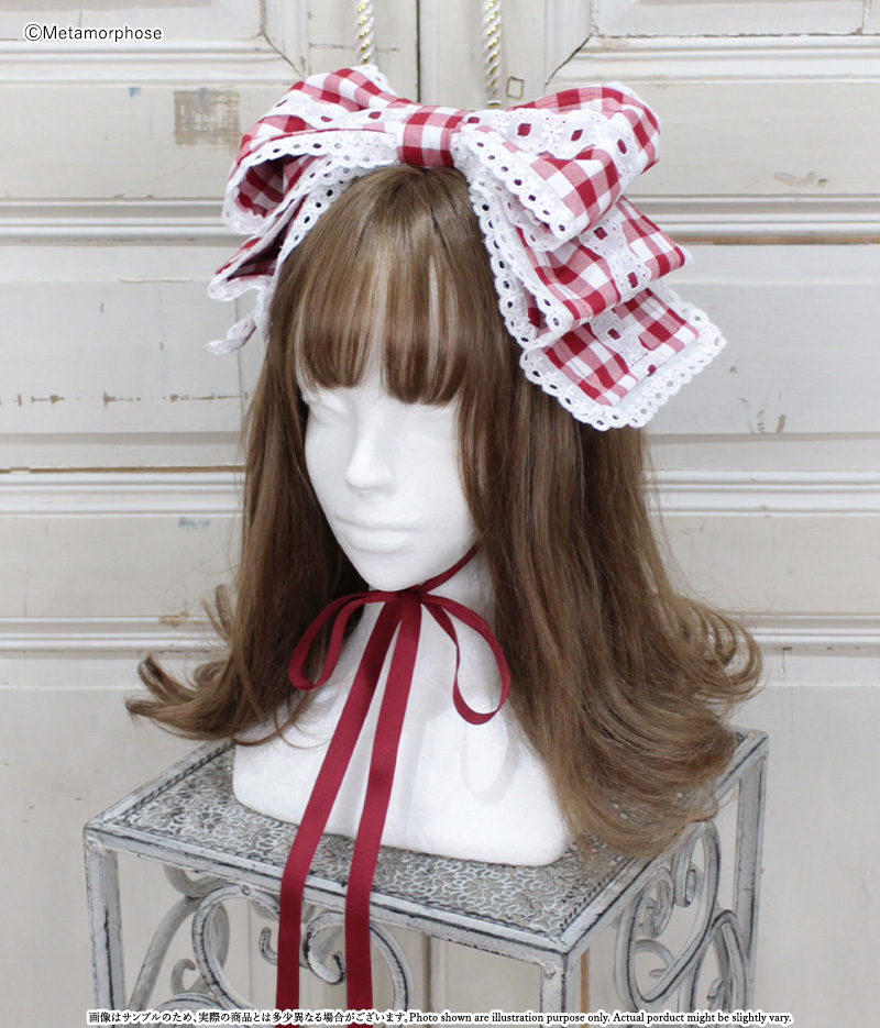 MetamorphoseEng's tweet photo. 🎀COMING SOON🎀
Candy
https://t.co/o5s7RxyPs3
- Candy Shirring Ribbon JSK (regular, plus size)
- Candy Lace Bow Headdress
❤️Red Gingham
Release Date: around noon on Mar 28th (JST) online
#shirringdress #cottonlace #ladderlace #headbow
#metamorphose #mtdf #Lolitafashion https://t.co/8mdpZa3YHG