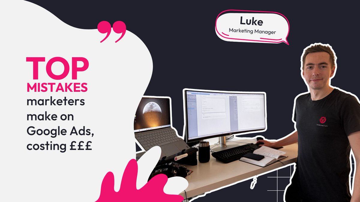 Running Google Ads without a solid plan? You're not alone – and it's costing you £££. 

Your budget can vanish quickly without clear goals, tracking, or the right keywords.

Need help making your ads work harder? Let’s chat 💬

#PPC #SEO #DigitalMarketing #Versantus