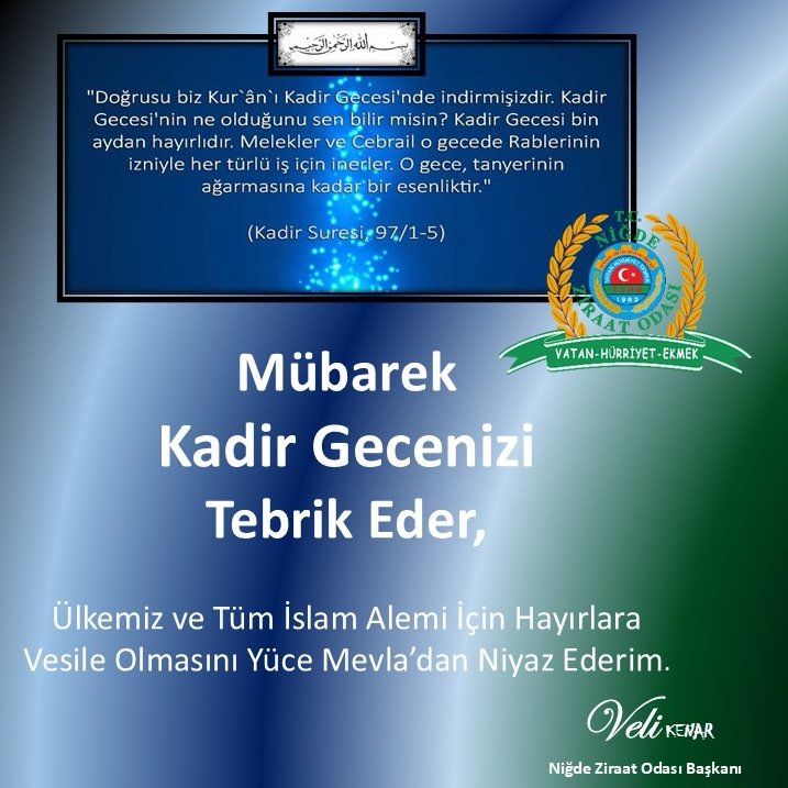 Niğde Ziraat Odası Başkanlığı (@nigdeodas) on Twitter photo 