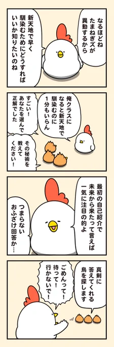新天地で馴染むには 