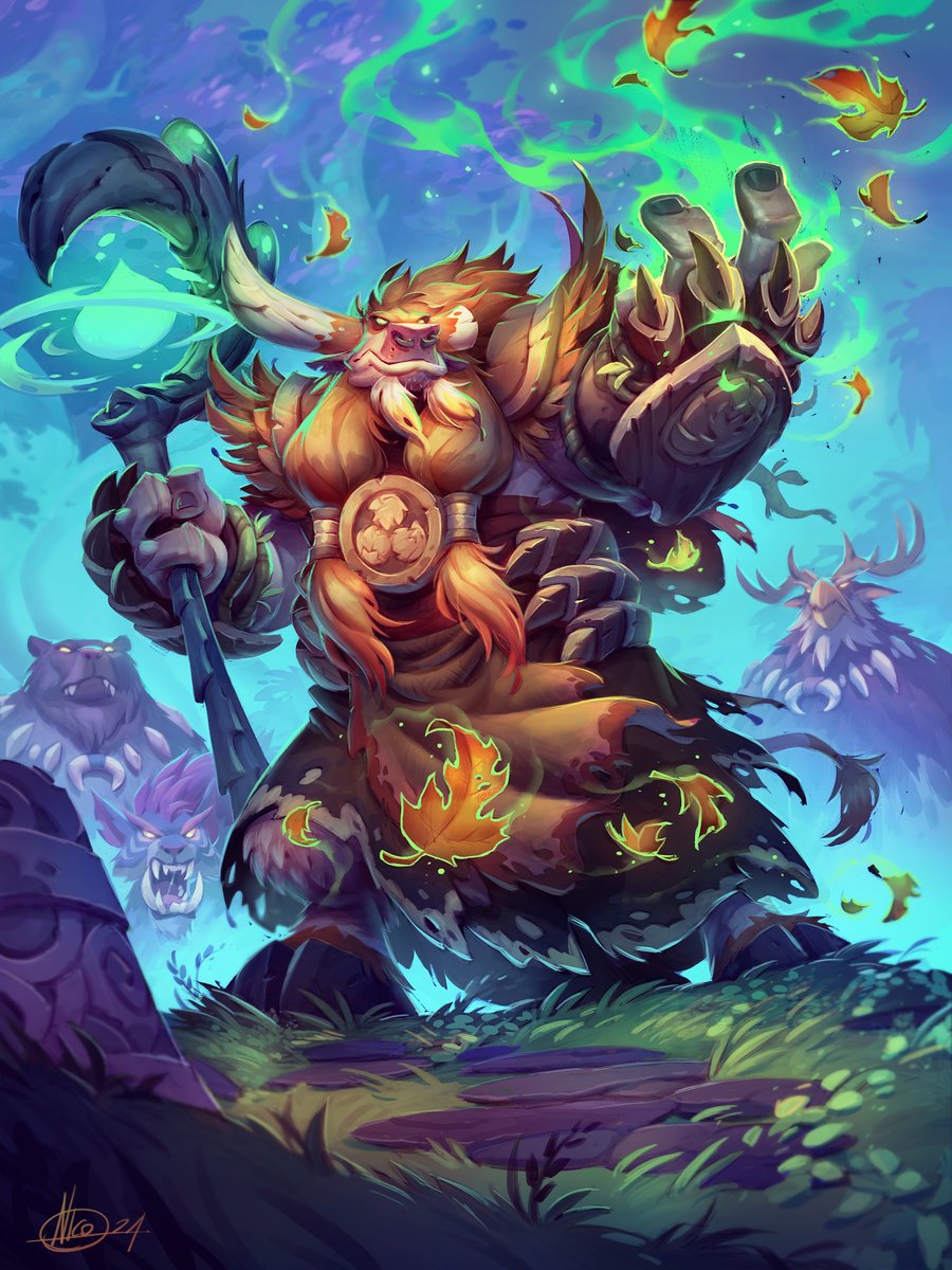Last illustration made for <a href="/PlayHearthstone/">Hearthstone</a> !
