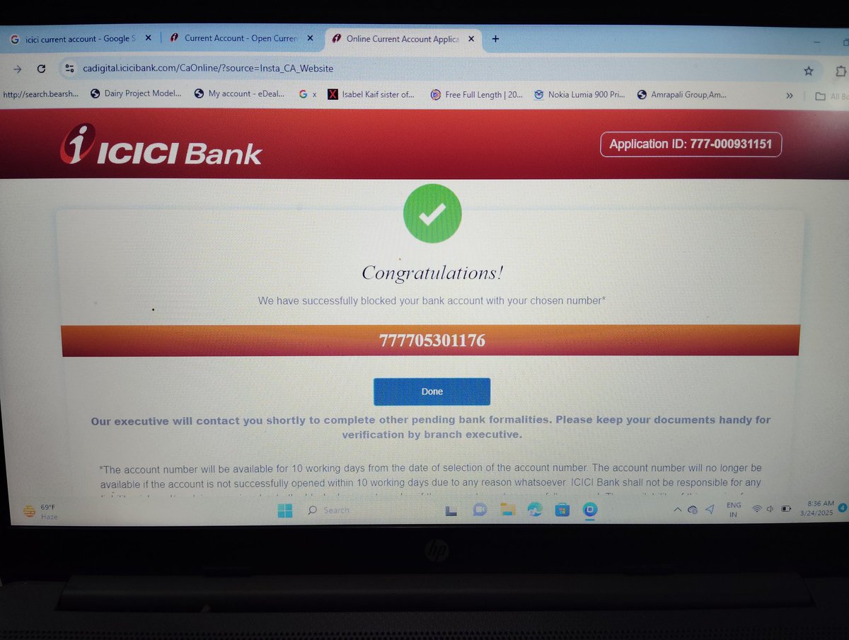 ManishGupta219's tweet photo. @ICICIBank saddening to see the way quality of service of ICICI Bank is diminishing.once this bank was pioneer in technology and services,once opened my demat account in minutes but today it has been five days that I have applied for opening current Account but still clueless, 😕 https://t.co/S7G3jL3Us3