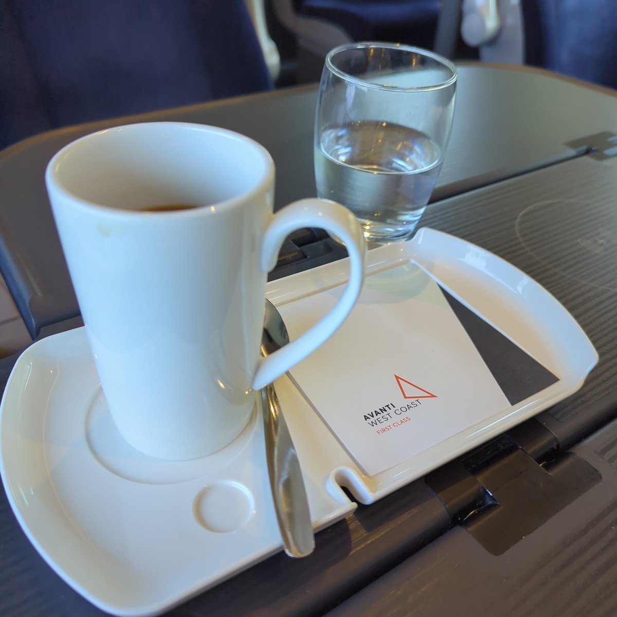 Very good service in First Class today on the <a href="/AvantiWestCoast/">Avanti West Coast</a> 8.13 from Euston to Manchester. Please pass on our thanks to the great team on board today and let us see if they can spot us on the train #customerservice