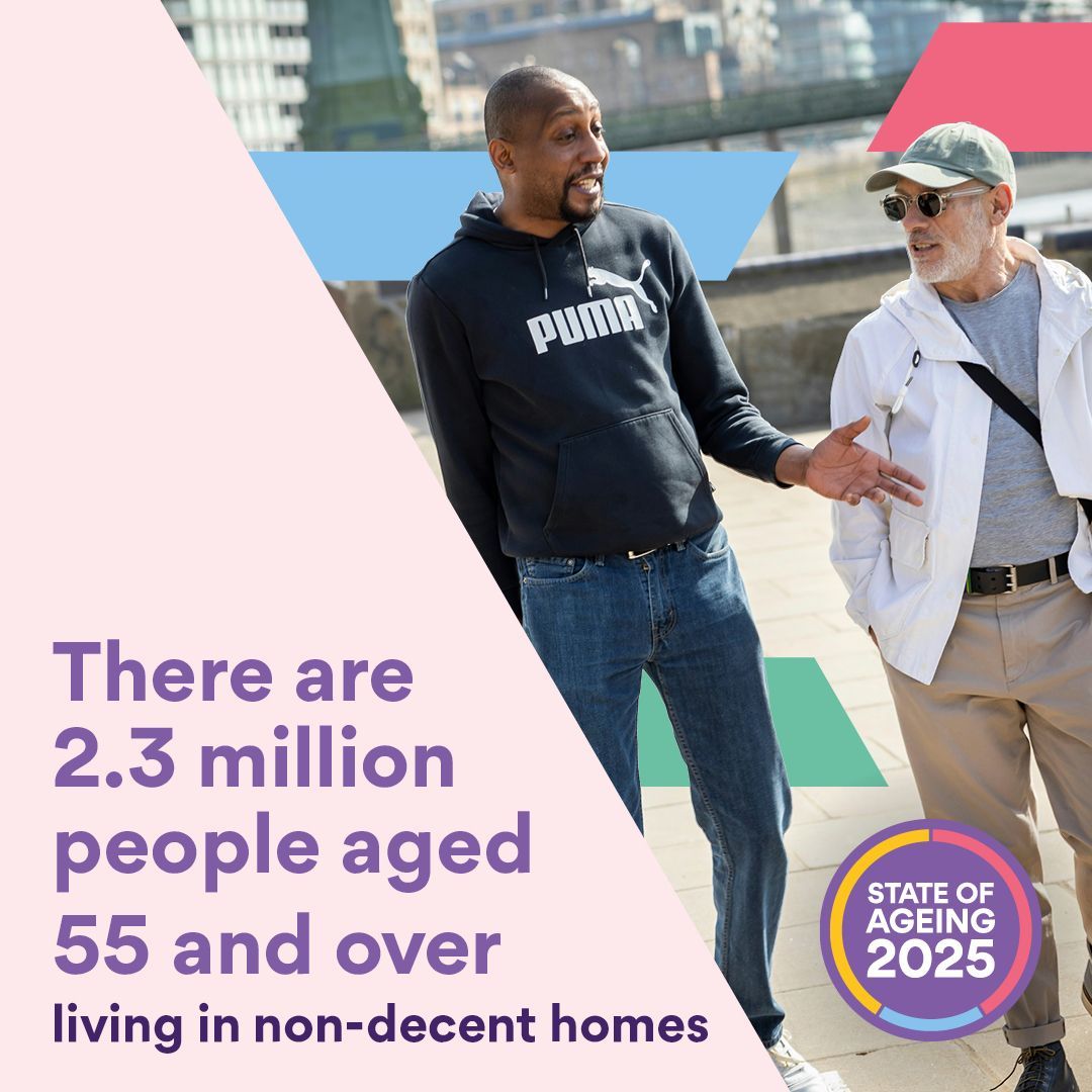 We're excited to announce that our 2025 State of Ageing report is now available!

This year’s report paints a picture of the older population in England, using a variety of national data sources, and shows that quite simply, where you are born determines how long you live and how