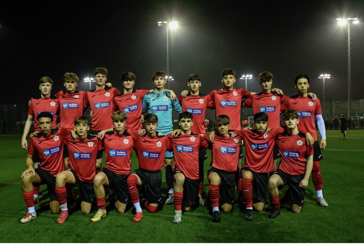 Good performance from our U16s vs Merseyside on Monday. 

Lancashire 1 - 1 Merseyside

Ayden Wainwright ⚽️
Charlie Whalley MOM ⭐️